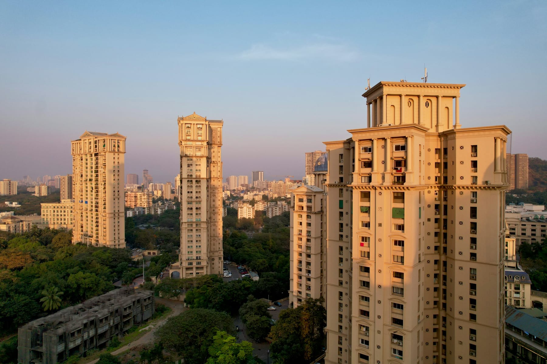 Residential towers in Mumbai